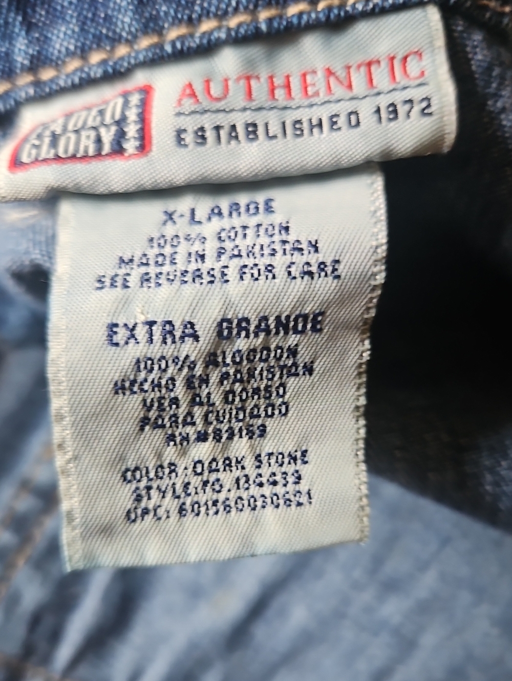 Faded Glory Dark Blue Denim Pinafore Overall Dress - Picture 2 of 2